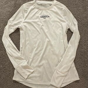 Under Armour Women's White Long Sleeve Top